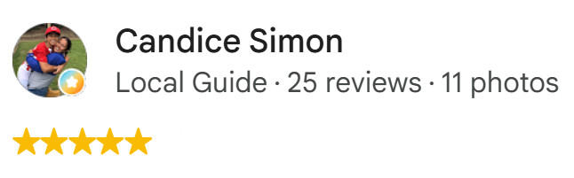 Candice Simon - Google Review